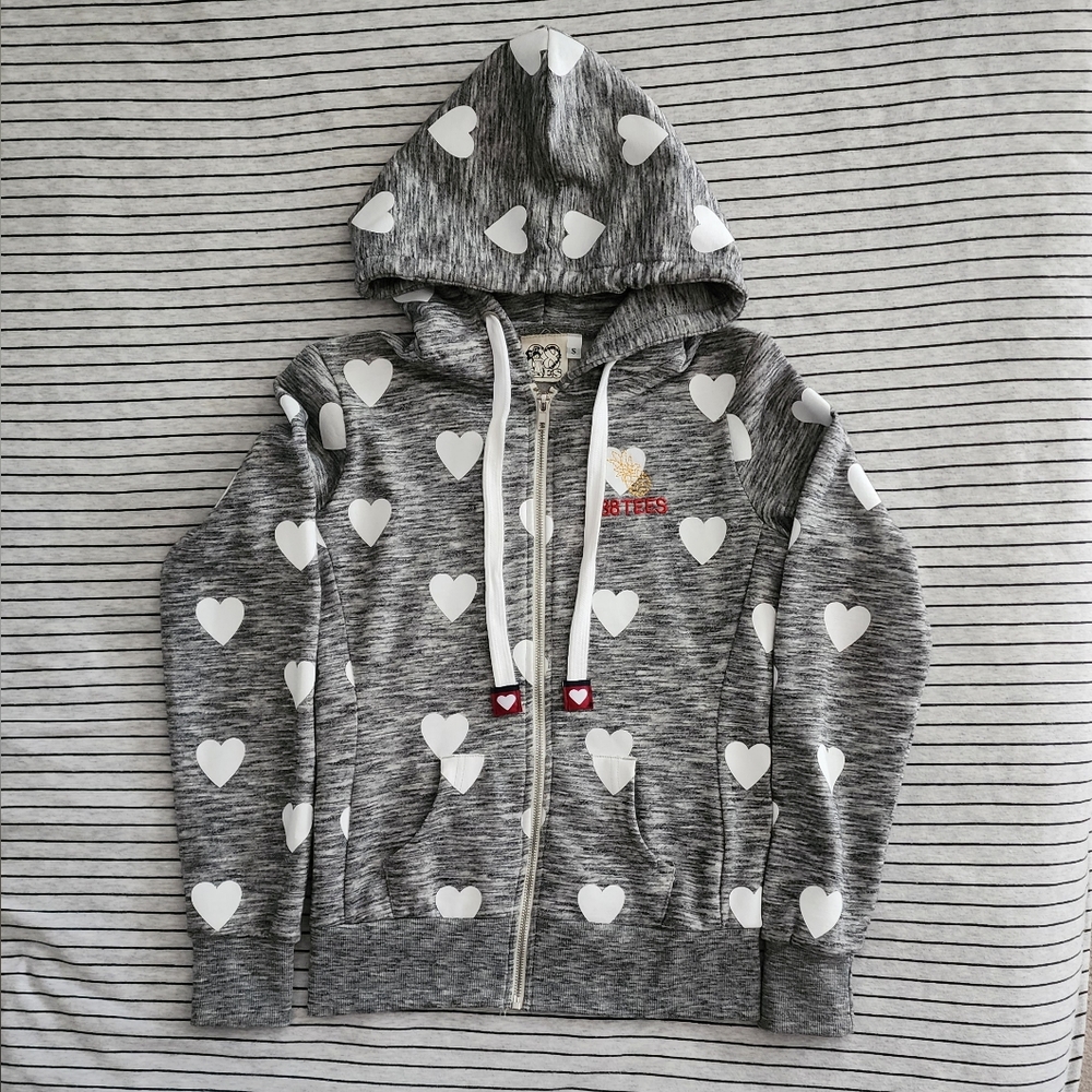 Eighty Eight Tees Zip Up Hoody